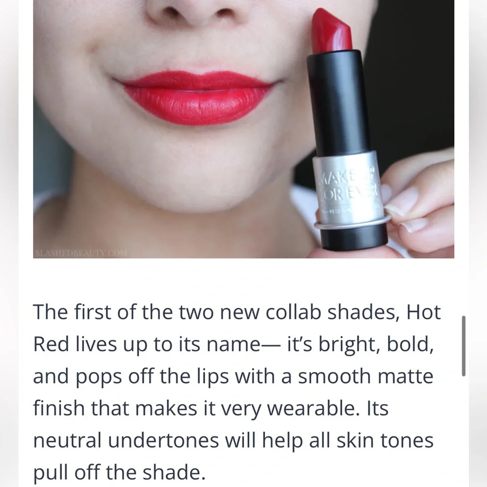 Makeup Forever Matte Lipsticks M401